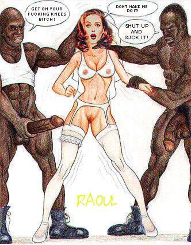 Erotic interracial illusions