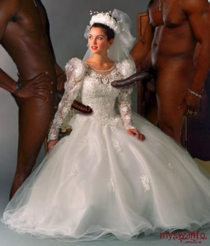 Fucking wedding dress