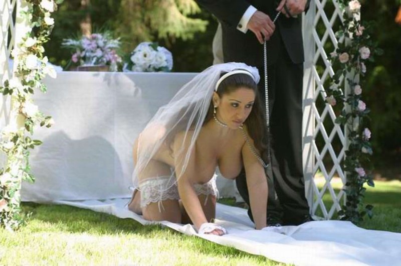 Оральные ласки на свадьбе довольно популярны